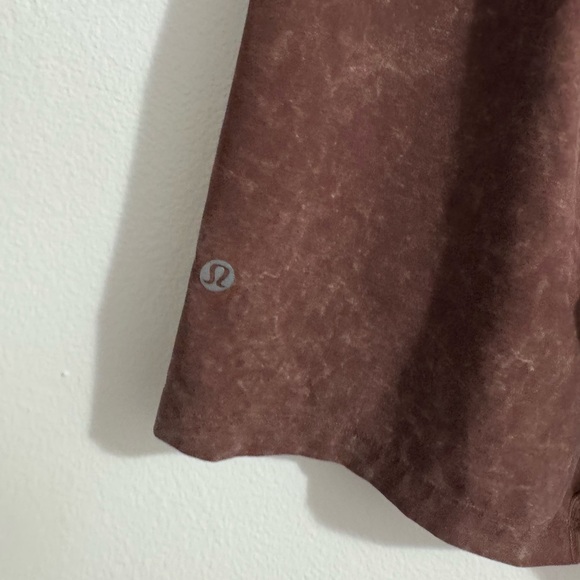 Lululemon T.H.E. Short 7” Linerless - Gravel Dust Brown Earth Multi Size Medium - Picture 8 of 12